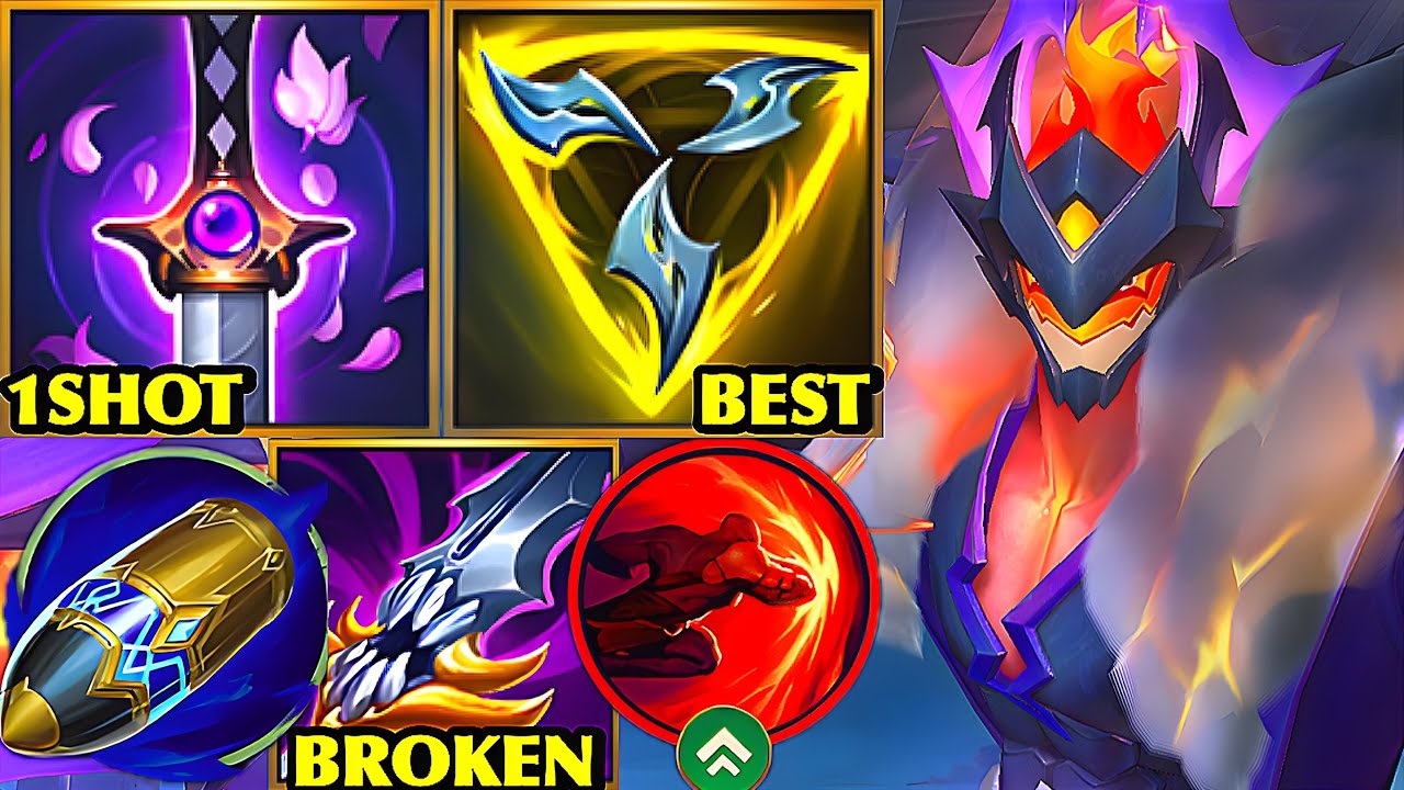 Wild Rift China Aatrox Jungle - 20KILL BEST AATROX Build Runes - Weather Entity Aatrox Skin