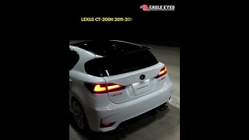 LEXUS CT 200H 2011 2019 LED SEQUENTIAL SIGNAL TAILLAMP