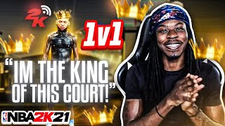 I Hosted A Custom 1v1 King Of The Court Event in the Park on NBA 2K21