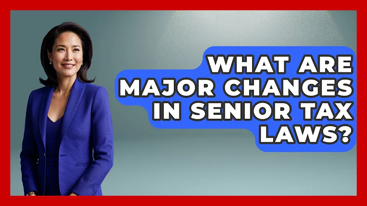 What Are Major Changes In Senior Tax Laws? - Retired Voters Brief
