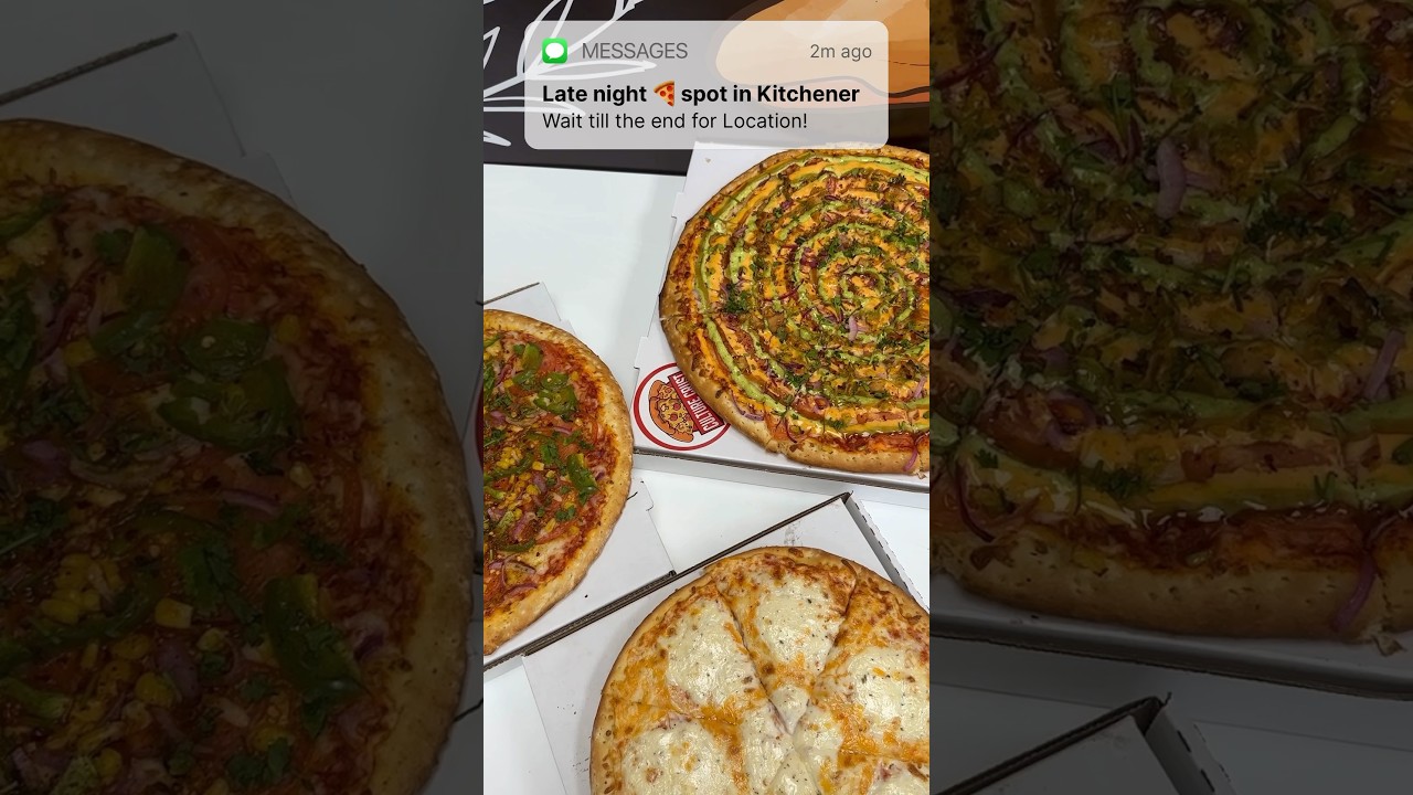 New pizza place in Kitchener 🍕🇨🇦