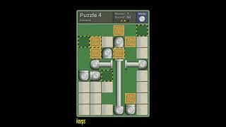 Pushing Machine (Extreme) Level Puzzle 004 - Perfect Solution