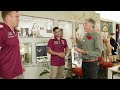 Sea Eagles attend ANZAC Day commemorative service