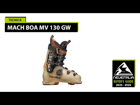 Tecnica MACH BOA MV 130 GW - NeveItalia Ski-Test 2025/2026 - YouTube