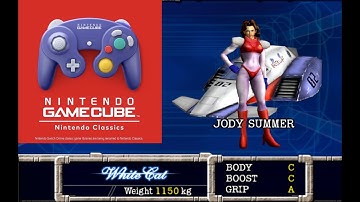 (Switch 2) F-Zero GX | Practice Mode | Ruby Cup - Multiplex (Master & 3 Laps) | White Cat