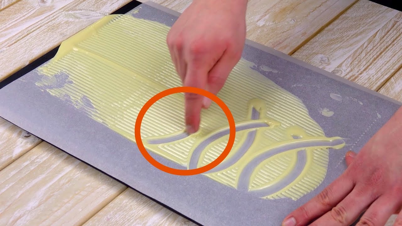 Sembra un dito nel burro fuso. In realtà è da mordere!