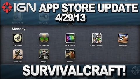 App Store Update - April 29: Survivalcraft Out Now!