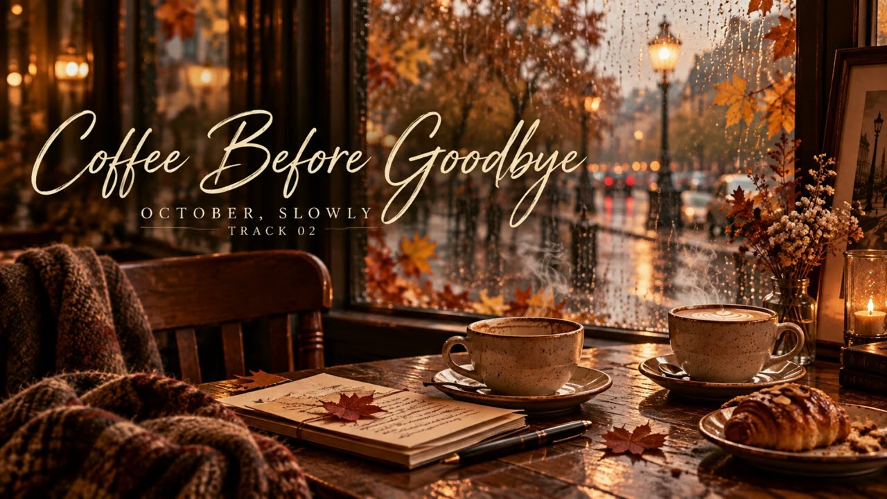 Coffee Before Goodbye ☕🍂 | 이별 전 마지막 커피 한 잔, 가을 감성 팝송 | Autumn Café Music