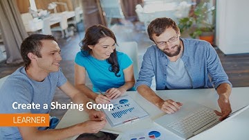 ePortfolio - Create a Sharing Group - Learner
