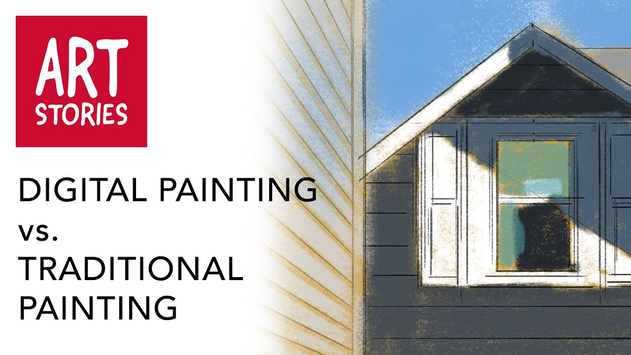 Digital Painting vs. Traditional Painting YouTube