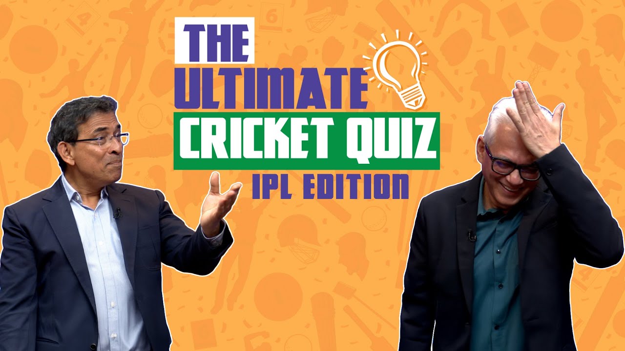 The Ultimate IPL Quiz ft. Harsha Bhogle & Joy Bhattacharjya