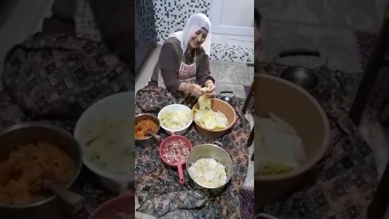 etli #kesfetteyiz #yemektarifleri laha sarması ve kaynanamın asilliği #youtube #shortvideo