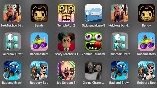 Hello Neighbor Hide and Seek Stage 5,BendyChapter1,Temple Run 2,Stickman Jailbreak 9,Jailbreak Craft screenshot 4