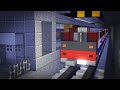 Minecraft London Bridge Underground Animation