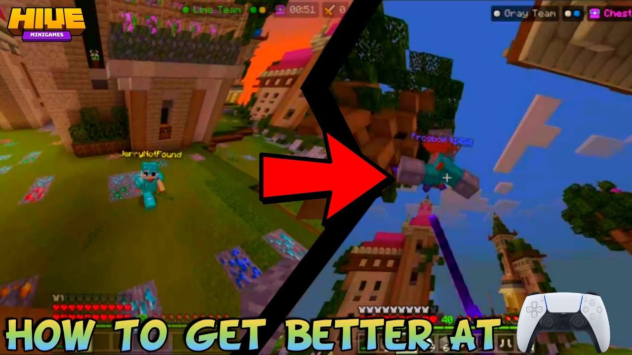 How To Get Better At Controller In Minecraft BE, Hive Controller Tips. -  YouTube