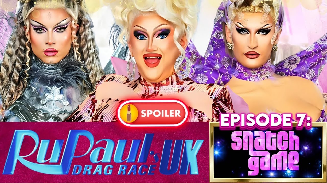 DRAG RACE RUPAUL'S UK 🇬🇧✨ СЕЗОН 7 - ЭПИЗОД 7: ИГРА В РЫВОК ‼️💥СПОЙЛЕР💥 ‼️