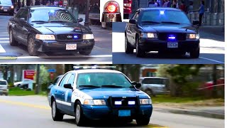 Ford Crown Victoria Police Interceptor Compilation Responding Lights and Sirens
