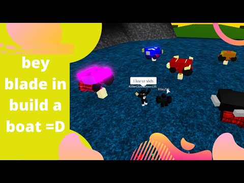 bey blade battle in build a boat