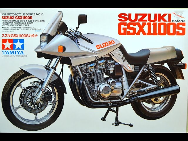 Unboxing & Overview: Tamiya 1/12 Suzuki GSX1100S Katana - YouTube