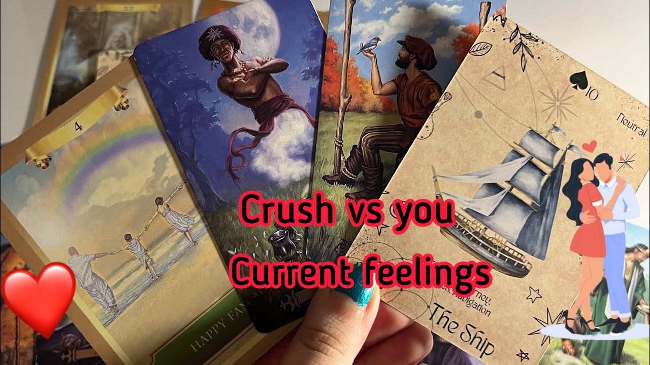 Crush vs You 👫Current feelings & Energies ♥️ | Hindi tarot card reading ...