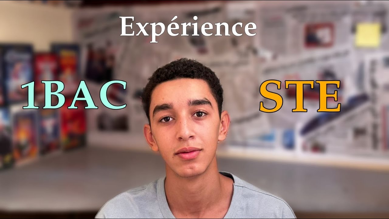 Expérience 1BAC STE