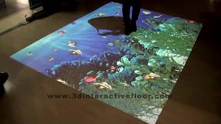 3D Interactive Floor    Aquarium