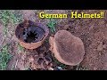 Metal Detecting WW2 - GERMAN HELMETS AND MORE!! [ HUGE WWII DUMP DISCOVERED ] - PART 1