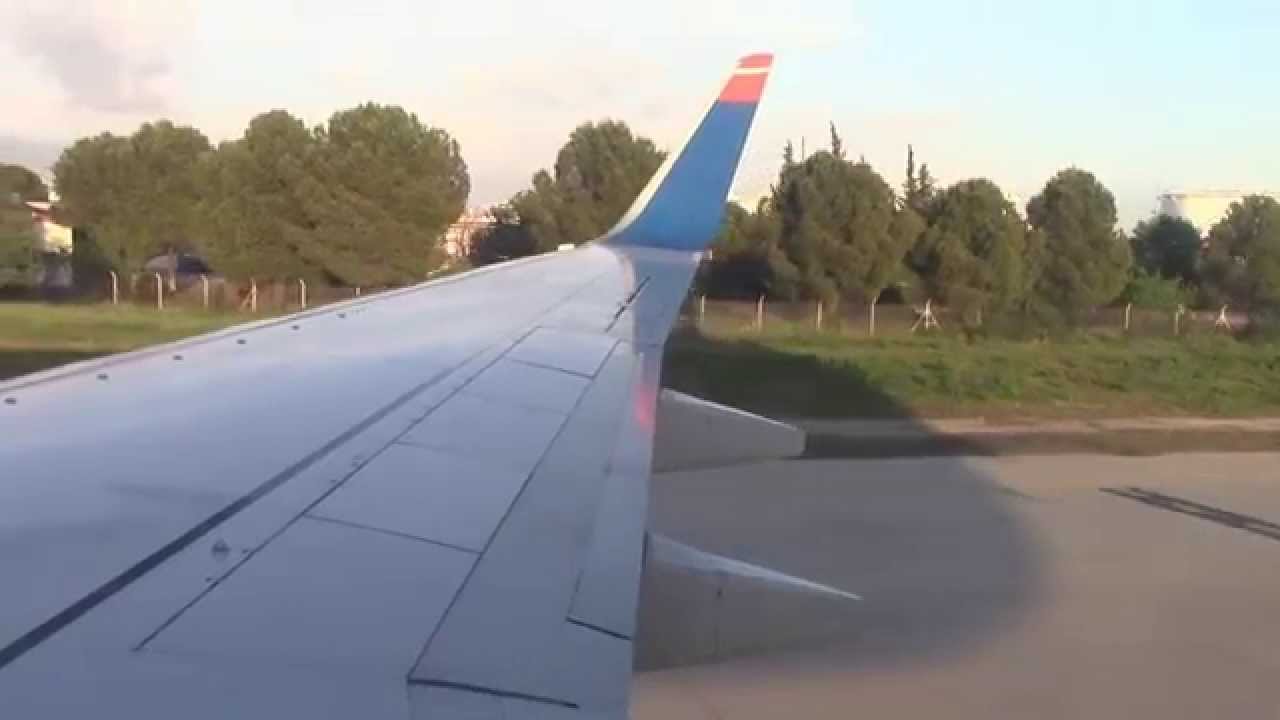 Flug Dusseldorf Antalya Dus Ayt Sunexpress Boeing 737 800 Tc Sui Youtube