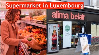 Alima Belair Supermarket Luxembourg | Prices in Luxembourg | Grocery shopping prices Luxembourg City