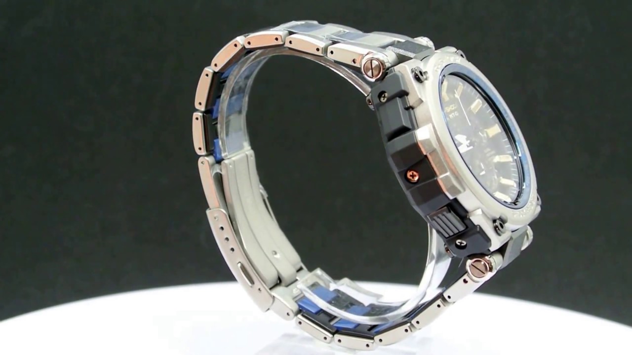 Casio G-SHOCK MTG-G1000SG-1A2JF GPS Hybrid Wave Ceptor - YouTube