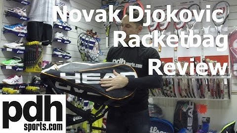 HEAD Djokovic Combi Racket Bag review by PDHSports.com