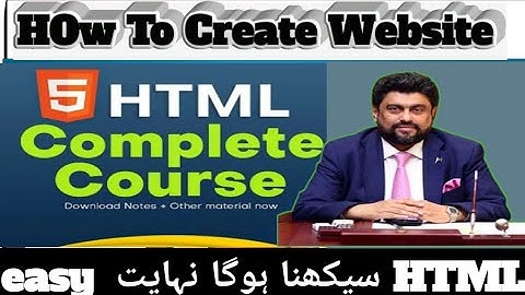 Html tutorial for beginners I html css full course I Governor Sindh IT Course final class update