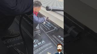 Leaky Roof Fixed With Waterproof Membrane