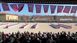 Isparta 40. Pi̇yade Alayi 24 Kasim 2017 Yemi̇n Töreni̇