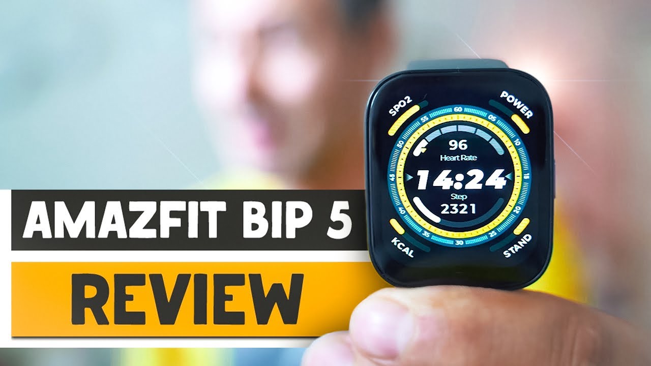Amazfit Bip 5 Smartwatch - Black