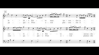 Jacob Senleches - La harpe de melodie (Virelai) - YouTube