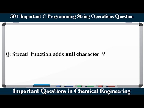 MCQ Questions C Programming String Operations with Answers