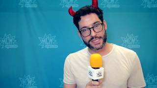 Live from #mcmcomiccon Tom Ellis from Lucifer