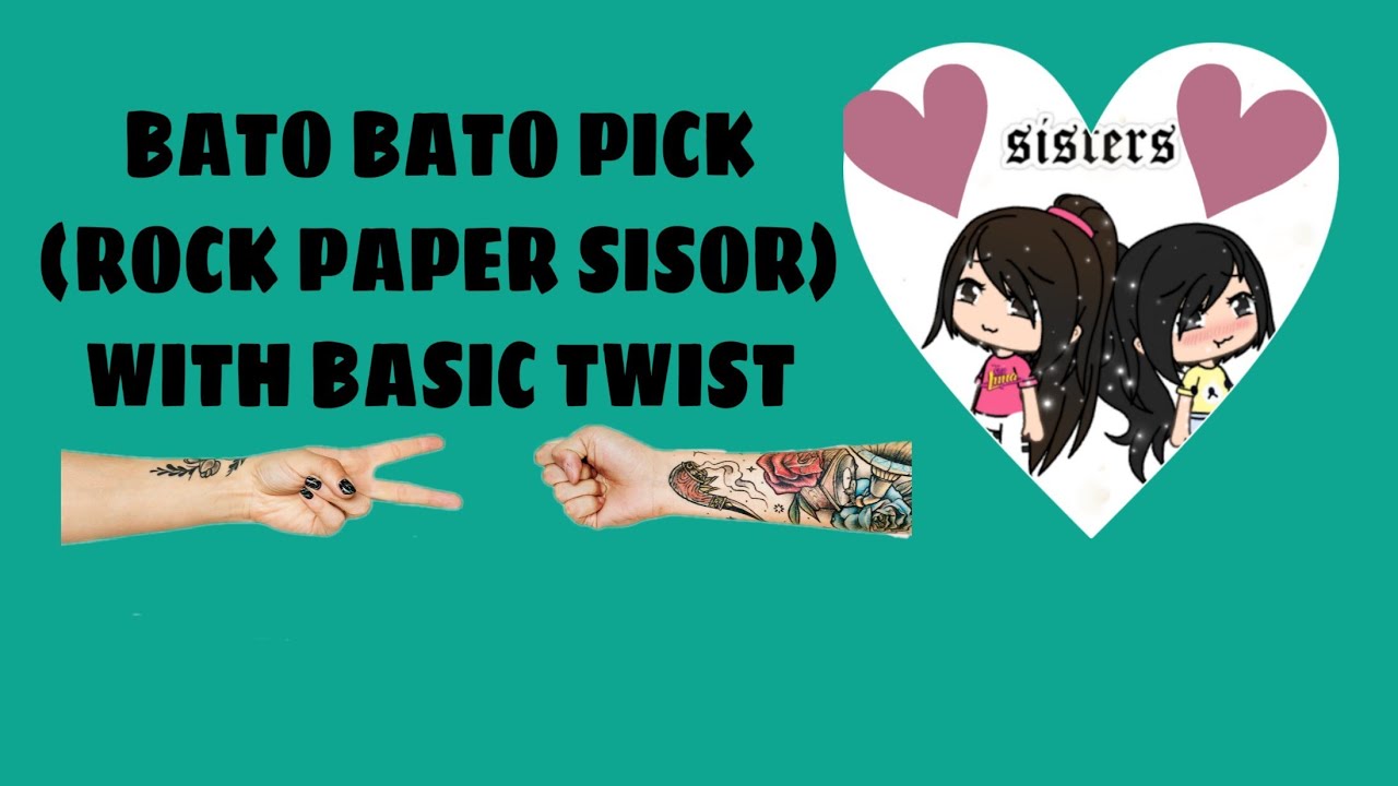 Bato bato pick Challenge with basic twist CRISTINE HERRERA YouTube