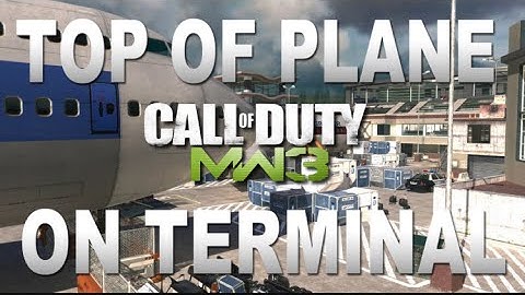 Mw3 Terminal glitches/infected spots( all working)