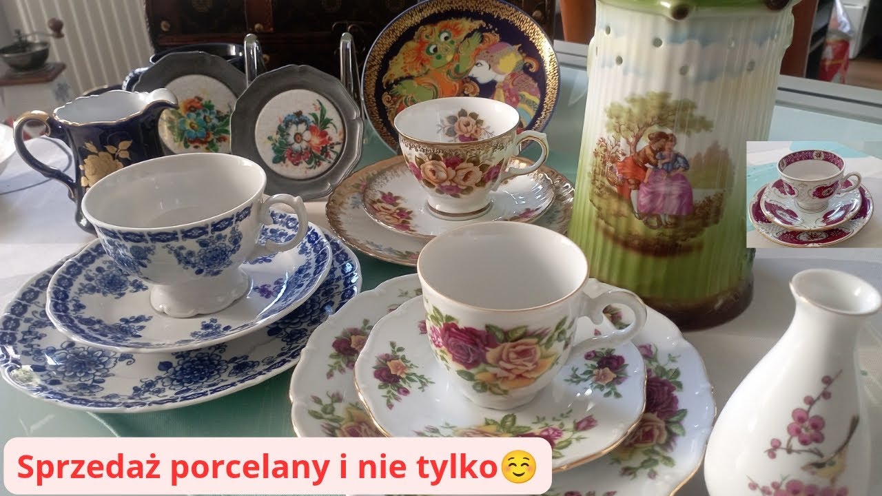 Zapraszamy na sprzedaż i licytacje ☺️#sprzedaż #licytacje #antyki #vintage #sprzedaz porcelany