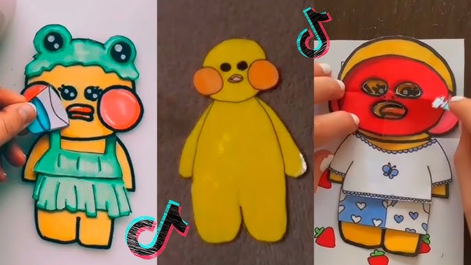 Paper Duck Ideas  Cute Paper Duck compilation * Part 1* ☁️🌊 
