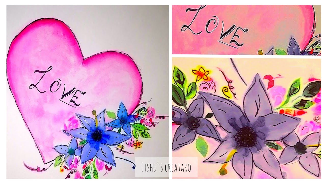 How to handle with watercolors/lishu's creataro /watercolor