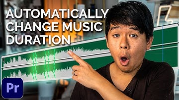 How to Automatically Change Duration of Music with REMIX in PREMIERE PRO | Super Easy!