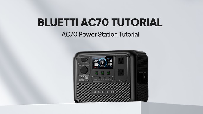 Bluetti AC70 im Videotest: Kompakte Powerstation mit ordentlich