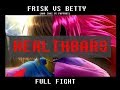 (Fan-Made) Glitchtale - The Frisk Vs. Bête Noire fight with healthbars - Camila Cuevas