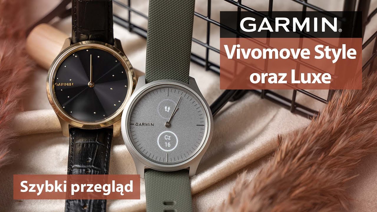 Garmin Vivomove Style and Luxe - Quick Overview