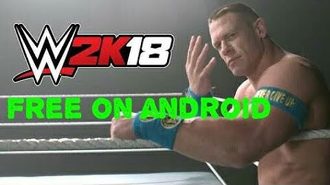 How to download wwe 2k18 in android&ios with proof!