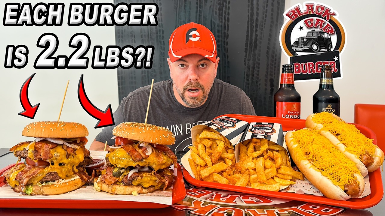 «Большинство людей не могут съесть даже один!!» | Будапештский «Двухэтажный» бургер-челлендж в Ве...