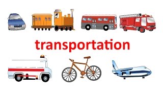 Transportation | Glenn Doman Flash Cards